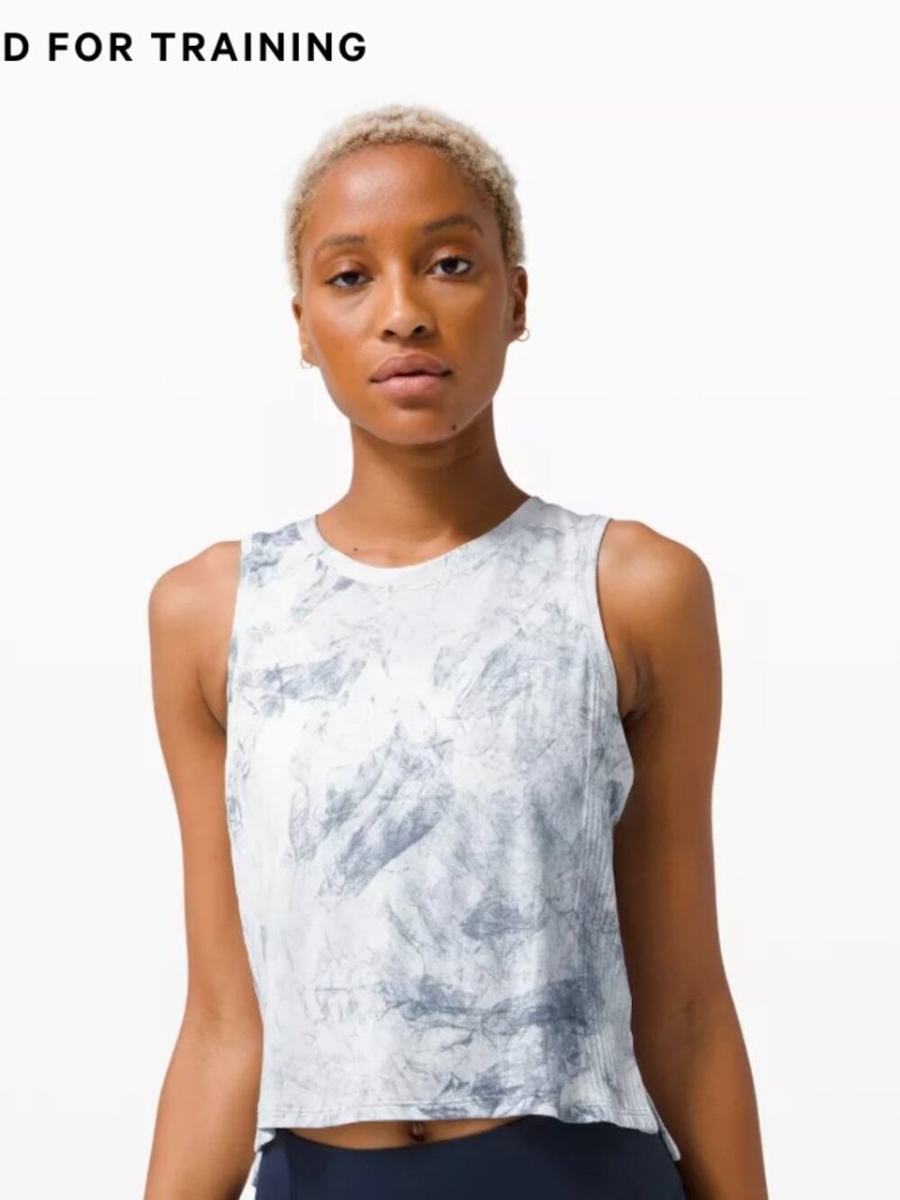LULULEMON TRAIN TO BE TANK *WASH IN  WHITE/LUNA SIZE XS✨
